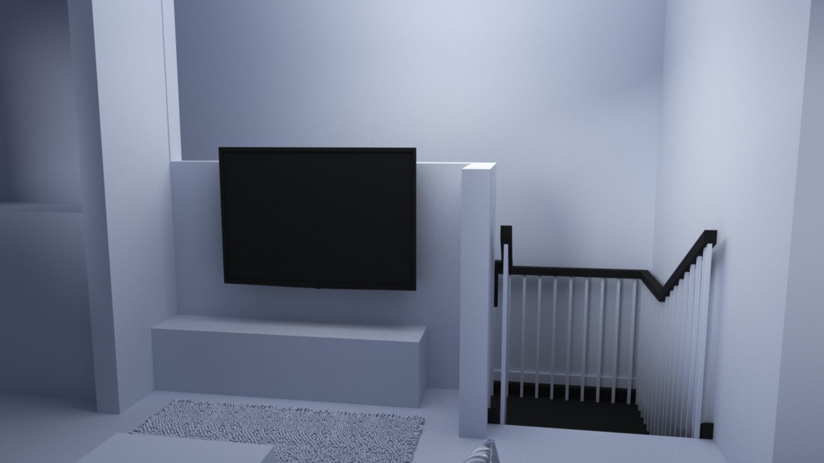 Roof floor: Sitting room at the top of the stair